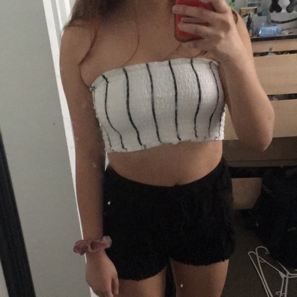 Striped Tube Top